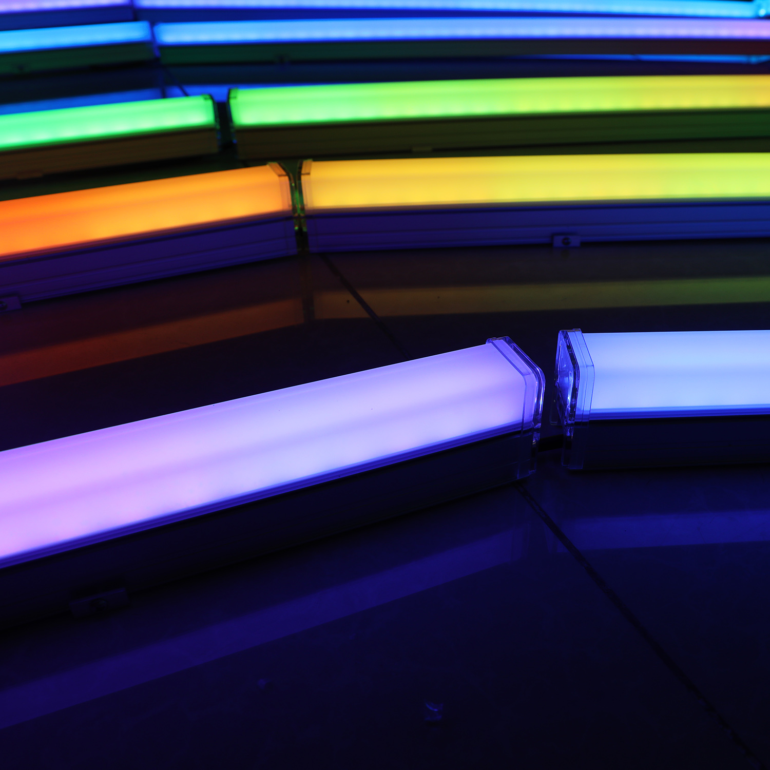 Color-changing Bright Bridges Rgb Light Bar